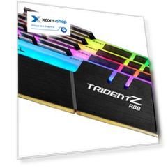 Модуль памяти DDR4 32GB (4*8GB) G.Skill F4-3600C16Q-32GTZRC Trident Z RGB PC4-28800 3600MHz CL16 XMP радиатор 1.35V