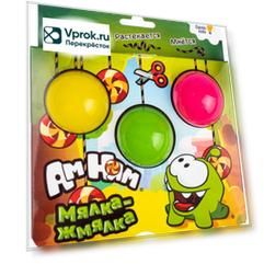Игрушка-мялка Genio Kids Om nom мялка-жмялка 135г