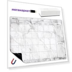 Планер магнитный LAIKAplanners на месяц Мрамор