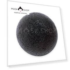 Спонж конняку с древесным углем The Saem Charcoal Jelly Cleansing Puff