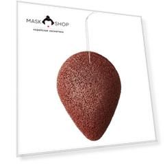 Спонж конняку с вулканическим пеплом Purito Jeju Volcanic Scoria Konjac Sponge