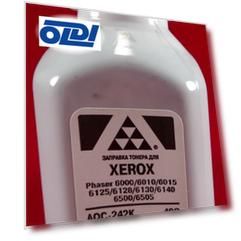 Тонер XEROX Phaser 6000/6010/6015/6125/6128/6130/6140/6500/6505  Black (фл. 40г) AQC-США фас.Россия