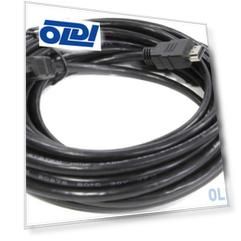 Кабель HDMI 7м круглый черный