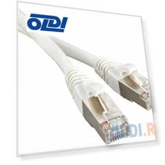 Шнур коммутационный UTP 0.3м, гибкий, Cat.5e, серый