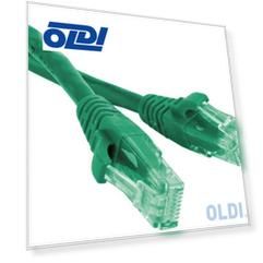 Патч-корд UTP 5E категории 3м Hyperline PC-LPM-UTP-RJ45-RJ45-C5e-3M-LSZH-GN зеленый
