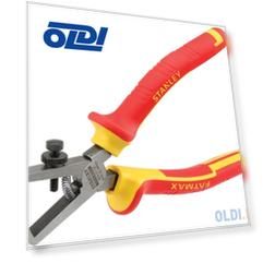 Stanley кусачки электрика "maxsteel vde" для зачистки проводов 160mm / 1000в (0-84-010), шт