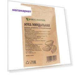 Мука миндальная жареная не бланшированная крупный помол 350гр