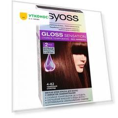Краска для волос Syoss Gloss Sensation 4-82 Чилийский шоколад 115 мл