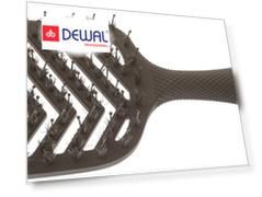 Щетка для укладки BANANA BLACK продувная DEWAL