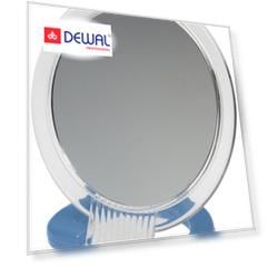 Зеркало настольное в прозрачной оправе DEWAL BEAUTY