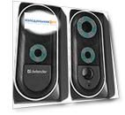 Акустическая 2.0 система Defender Solar 2 8Вт, подсветка, питание от USB