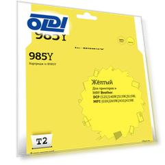 Картридж T2 IC-B985Y для Brother DCP-J125/J315W/J515W/MFC-J220/J265W/J410 желтый