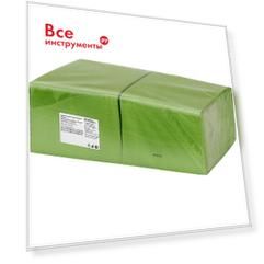 Бумажные салфетки gratias 2 слой, 33 см, 300 л, фисташковые 233132