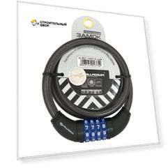 Замок навесной кодовый с тросом PL 427-100/12-CODE