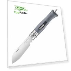 Нож Opinel №09 DIY, нержавеющая сталь, сменные биты, серый, блистер (+ Антисептик-спрей для рук в подарок!)