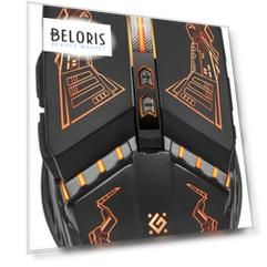 Мышь проводная игровая Defender Halo Z Gm-430l, Usb, 6 кнопок+1 колесо-кнопка, оптическая, черная, 52430