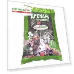 Дренаж керамзитовый мелкий, 2 л, Бона Агро, 00002099
