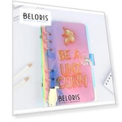 Блокнот на кольцах "Be A Unicorn", 90 л