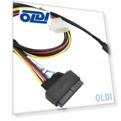 Кабель SuperMicro CBL-SAST-0956 55cm OCuLink to U.2 PCIE SFF-8639 with Power Cable