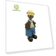Дед с трубкой  22*18*60