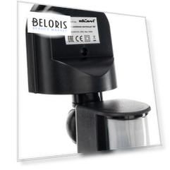 Датчик движения Dd-01 Düwi 180°, 800 Вт, 10-420с, 5-12м, 3-2000 Лк, Ip44, настенный, черный