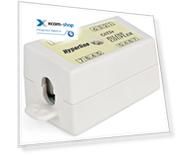 Адаптер проходной Hyperline CA-IDC-C5e-WH кат. 5e, 4 пары, IDC