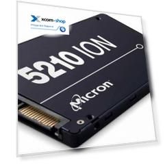 Накопитель SSD 2.5&#039;&#039; Crucial MTFDDAK7T6QDE-2AV1ZABYY Micron 5210 ION 7.68TB 3D QLC NAND 540/360MB/s 90K/4.5K IOPS MTBF 2M 7mm