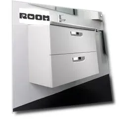 Тумба с раковиной Roca Gap 70 белый глянец