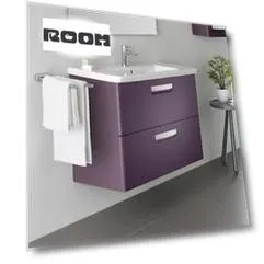 Тумба с раковиной Roca Gap 70 фиолетовая