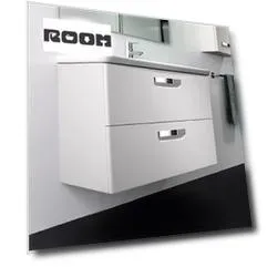 Тумба с раковиной Roca Gap 80 белый глянец