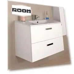 Тумба с раковиной Roca Victoria Nord 80 белая