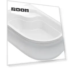 Поддон для душа River Wemor 110х80 L белый