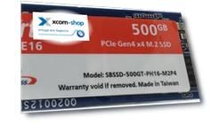 Накопитель SSD M.2 2280 SmartBuy SBSSD-500GT-PH16-M2P4 Impact E16 500GB PCIe4 x4 NVMe TLC 5000/4400MB/s MTBF 1.7M