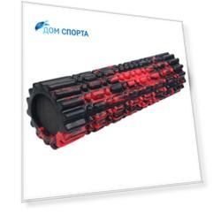 Ролик для йоги Sportex полнотелый 45х15см B34514 YGR-5 черный мультиколор