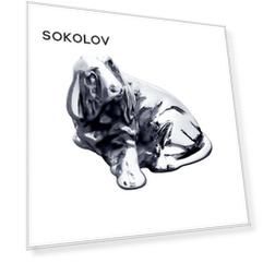 Сувенир SOKOLOV из чернёного серебра «Собачка»