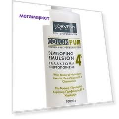 Окисляющая эмульсия Lorvenn Hair Professionals color pure 4% 100 мл