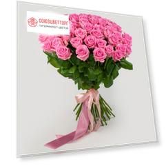 Букет из 51 розовой розы