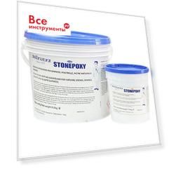 Эпоксидный клей bellinzoni stonepoxy серый/густой 4,5+1,5кг 004.210.6007