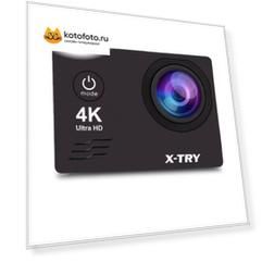 Цифровая камера  X-TRY XTC172 NEO BATTERY 4K WiFi