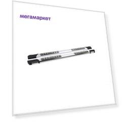 Пороги площадки Can Otomotiv на Порше Кайен 2002-2018 №12 Emerald Silver, алюм. POCA.78.04