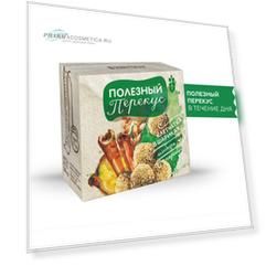 Сибирская клетчатка Экструдированный злаковый продукт Полезный Перекус клетчатка в шариках с имбирем и корицей,20 гр (Сибирская клетчатка, Перекусы)