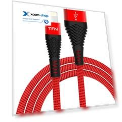 Кабель TFN CFZLIGUSB1MRD 8pin forza 1.0m red-black