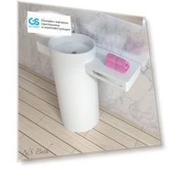 Раковина из искусственного камня NSBath NSF-1047G, глянцевая