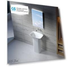 Раковина из искусственного камня NSBath NSF-60401G, глянцевая