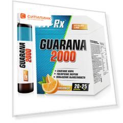 Энергетик FIT-RX Guarana 2000, 20x25мл, 20, жидкость, апельсин [00231]