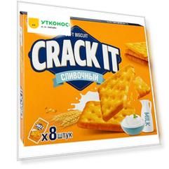 Печенье Orion затяжное Crack It Creamy 8 штук по 20 г