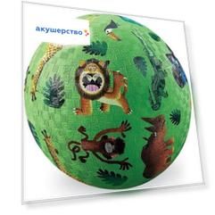 Crocodile Creek Мяч Дикие животные 13 см 2132-0