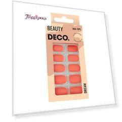 Набор накладных ногтей DECO. DREAM amber 24 шт + клеевые стикеры 24 шт