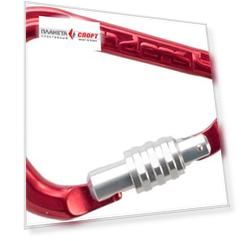 Карабин страховочный 400/12-S-3	ALUMINIUM SAFETY SCREW-GATE HMS M