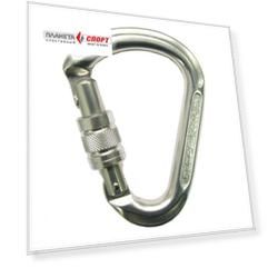 Карабин ALUMINIUM SAFETY SCREW - GATE "HMS" S